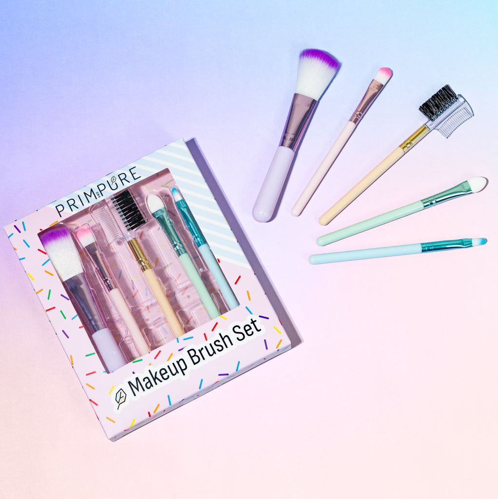 Pastel Makeup Brush Set