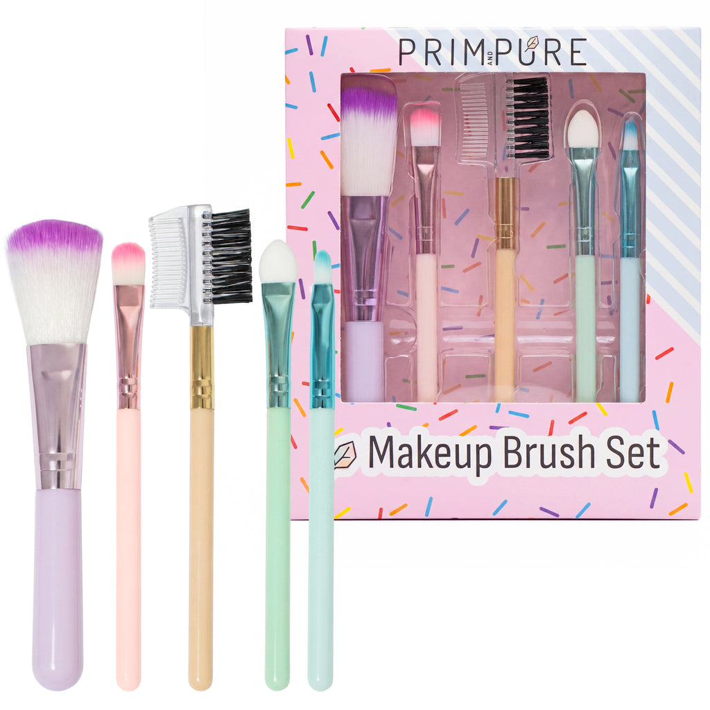 Pastel Makeup Brush Set