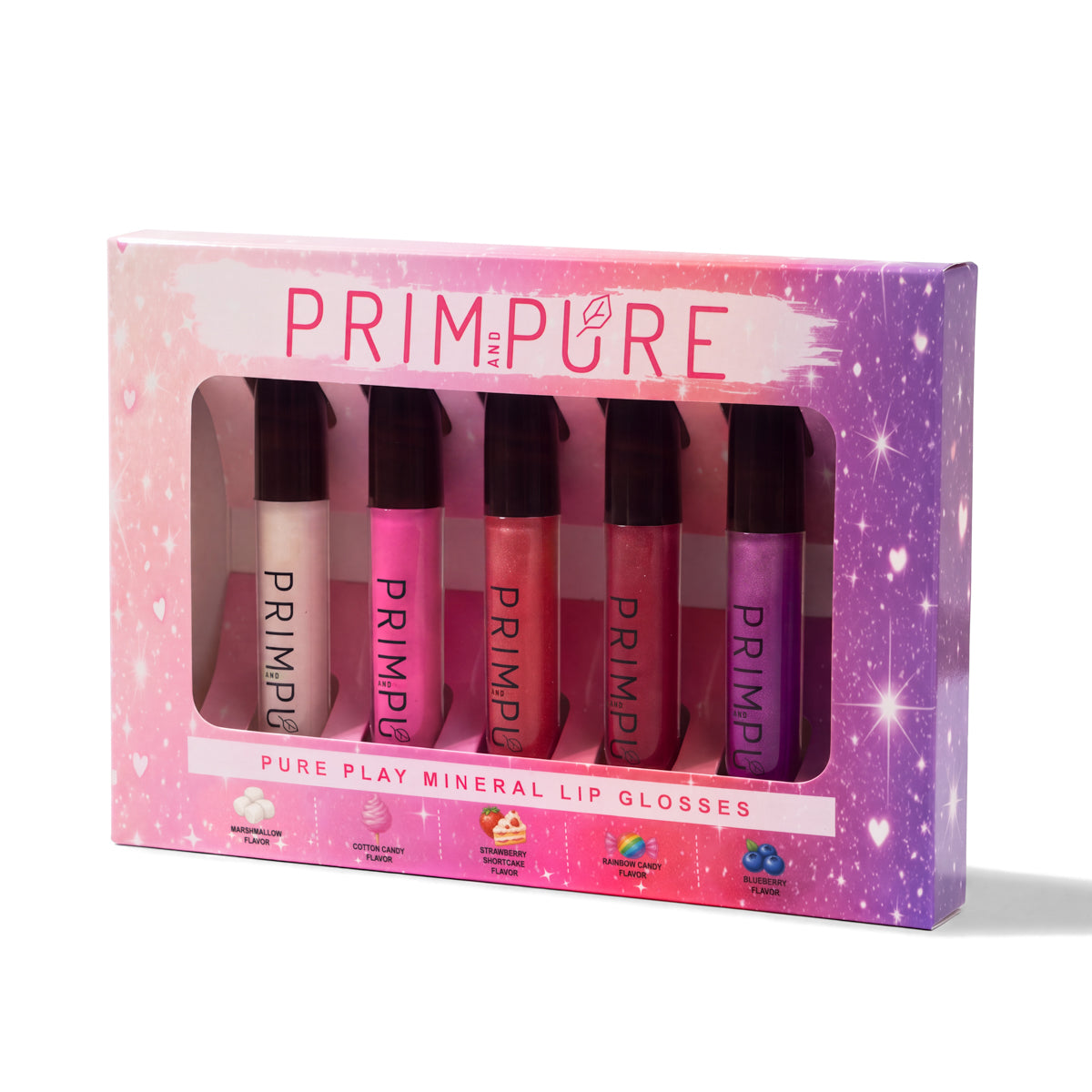 Pure Play Lip Gloss Boxed Set - Fun Multi-Flavor Pack