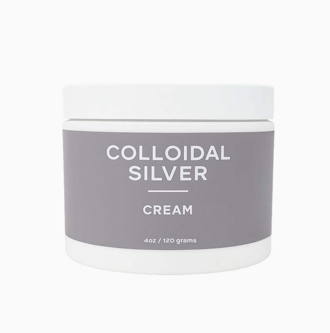 Colloidal Silver Cream – Organic Moisturizer