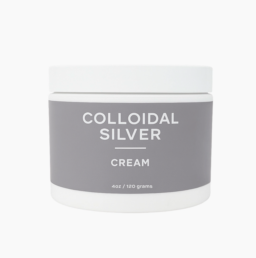 Colloidal Silver Cream – Organic Moisturizer