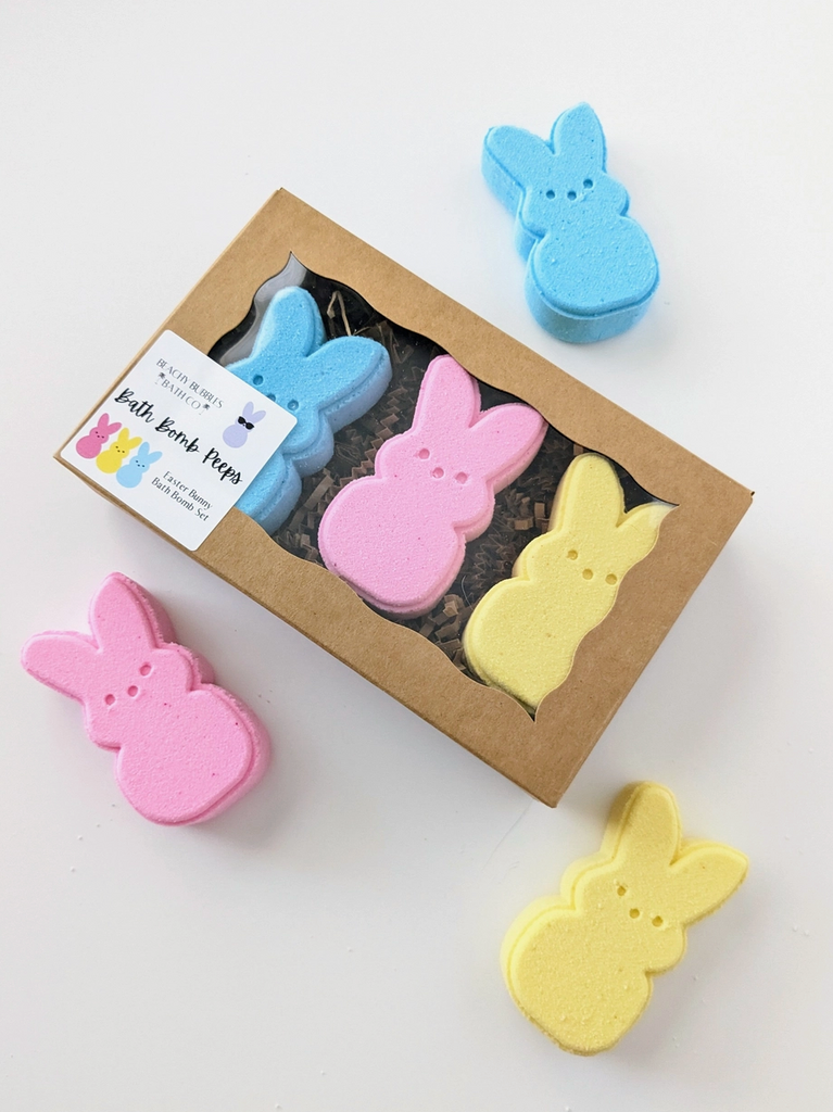 Easter Peeps Bunny Bath Bomb Set