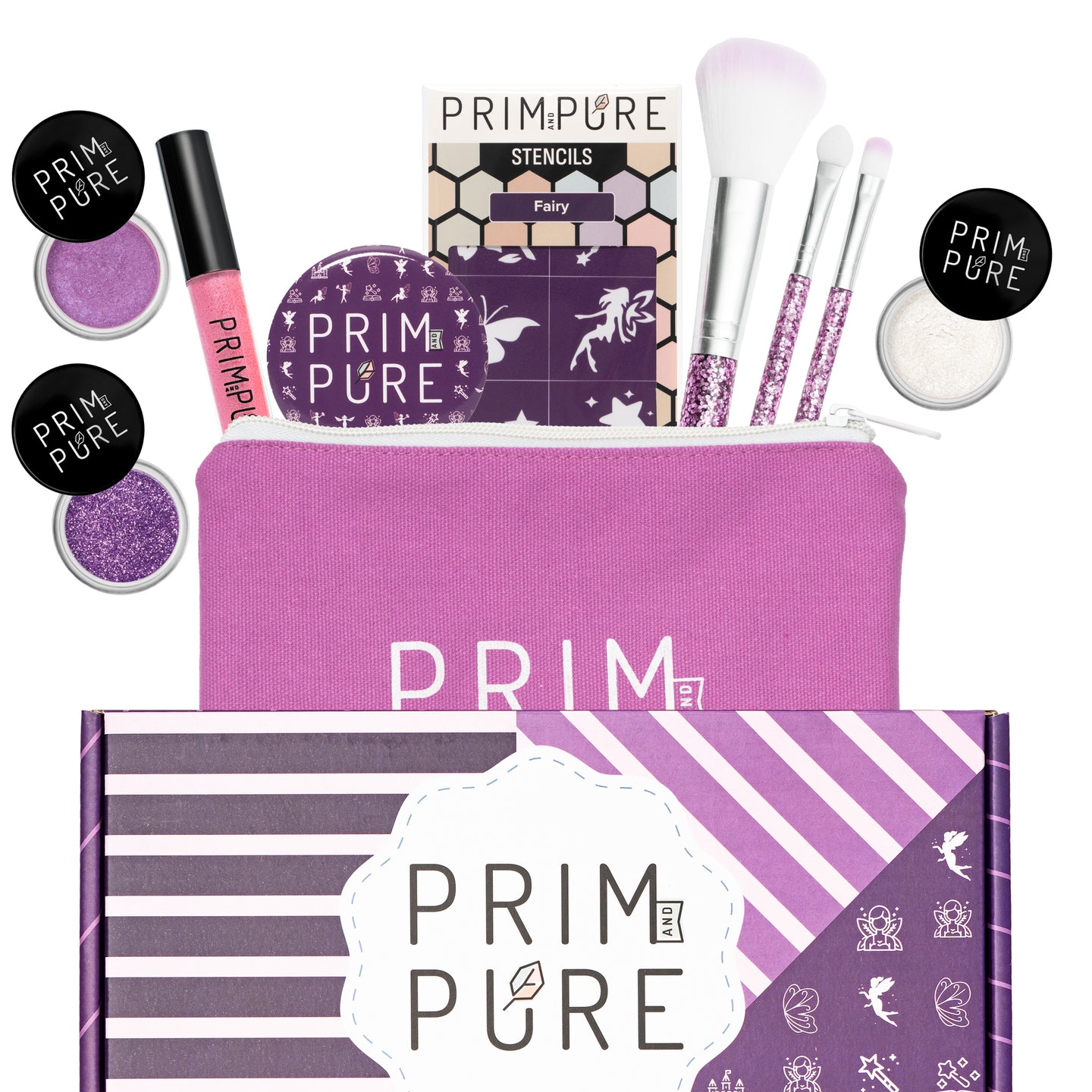 Mineral Makeup Stencil Starter Gift Set - Choose Your Theme!